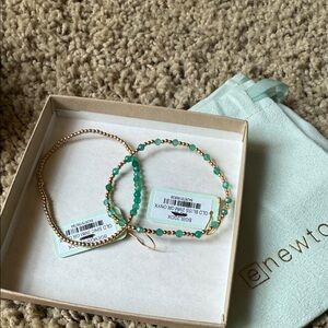 Pair (2) eNewton bracelets New with tags and bag.